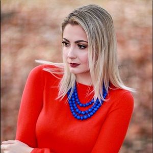 Sugarfix by BaubleBar Royal Blue Necklace